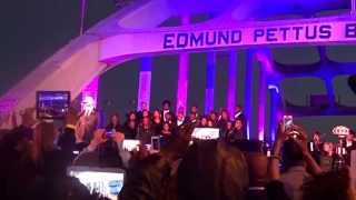 John Legend amp Common quotGloryquot LIVE at Edmund Pettus Bridge [upl. by Ezarras]