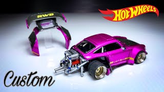 Insane Build Hot Wheels RWB Porsche Carrera [upl. by Lobel]