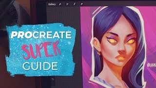 How to use PROCREATE  Beginners Complete Guide [upl. by Zerlina857]