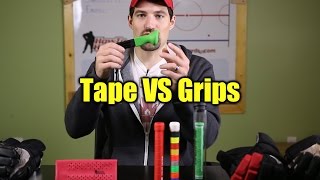 Hockey Tape vs Grips  Tape Alternatives [upl. by Loar]