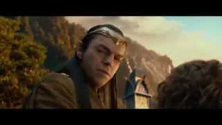 The Hobbit 2012 Extended Edition  Elrond meets Bilbo HD [upl. by Ausoj]