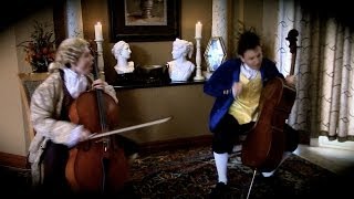 2CELLOS  Thunderstruck PARODY VIDEO [upl. by Eisac]