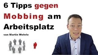 Mobbing am Arbeitsplatz Wehr dich SO CourageTrick [upl. by Adnah]