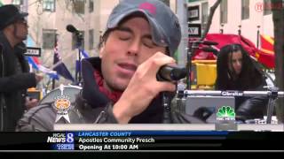 Enrique Iglesias  Bailando LIVE on the Today Show [upl. by Landy]