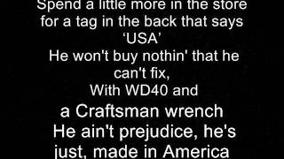 Made in America Toby Keith lyrics [upl. by Dhumma947]