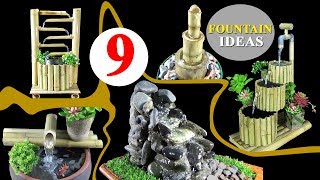 9 BEST Homemade Fountain Ideas ✅DIY Water Fountain [upl. by Eaton]