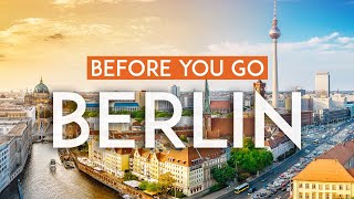 Things to know BEFORE you go to Berlin  Germany Travel Guide 4K [upl. by Toffey]