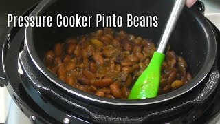 Pressure Cooker Pinto Beans  No Soak Quick Cook Beans  Cosori 2 Quart Electric Pressure Cooker [upl. by Ayanet]