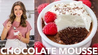 Classic Chocolate Mousse Recipe [upl. by Esilrahc]