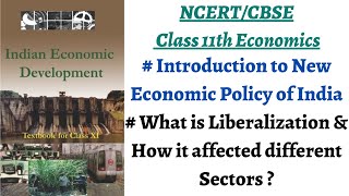 P1 New Economic Policy  Why amp How What is Liberalization  NCERT Class 11 Economics Chapter 3 [upl. by Yeoj961]