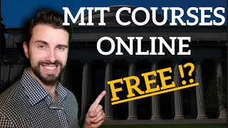 MIT Online Courses for FREE  What They Offer and How to Access [upl. by Alrep211]