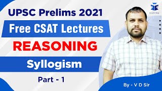 FREE Intensive CSAT Revision  UPSC Prelims 2021  Reasoning Day 13 [upl. by Joela]