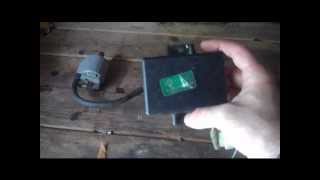 How to test motorcycle CDI box ignition coil [upl. by Bello]