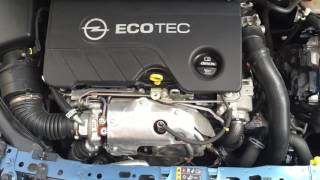 2016  Opel Astra K 16 cdti 136hp Engine Start [upl. by Eednahs]