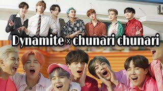 Dynamite x Chunari Chunari Mashup BTS BTS  FMV [upl. by Ednargel]