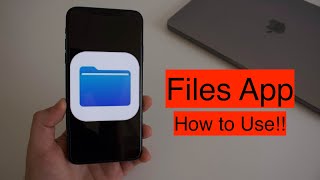 How To Use the Files App iPhone amp iPad [upl. by Eusadnilem]