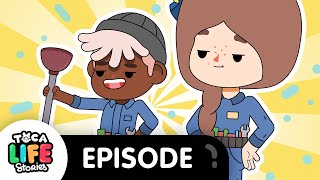 LEONS FIRST JOB 🛠  Toca Life Stories [upl. by Cod775]