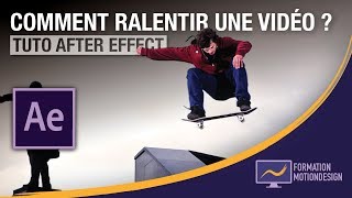 Comment ralentir une vidéo sur After Effect   Tuto ralenti After Effect [upl. by Ariak]