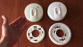 How to properly amp safely install new HARD WiRED Smoke Detector [upl. by Tyrrell378]