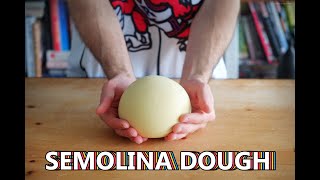 Make Beautiful Pasta  Semolina Dough [upl. by Dowd]