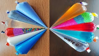 Making Slime with Piping Bags  1 hour slime video [upl. by Vijnas919]