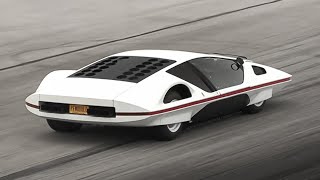 1970 Ferrari 512 S Pininfarina Modulo WarmUp amp Cruising on Track for a Brief Shakedown [upl. by Jarietta]