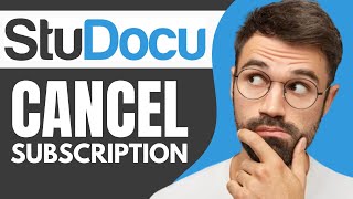 How to Cancel Studocu Subscription 2025 [upl. by Cohl]