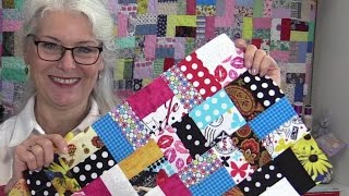 How to Make A True Scrappy Quilt [upl. by Esiahc]