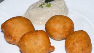 Mysore Bonda  By VahChef  VahRehVahcom [upl. by Ssur417]