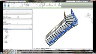 Escalier Revit [upl. by Rentschler]