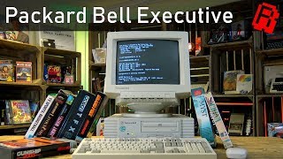 Packard Bell Executive Multimedia 1993  The First IBM PC Compatible I owned [upl. by Esylle]