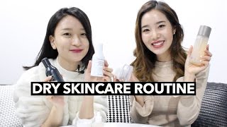 Korean Skincare Routine for Dry Skin  Tips [upl. by Kristian]