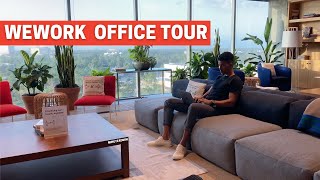 WEWORK OFFICE TOUR amp REVIEW  Coworking Office Tour  Salesforce Consultant [upl. by Rehsa]