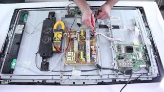 Samsung LCD TV Repair  TV Wont Turn On  How to Replace Power Supply amp Main Board [upl. by Guerra]