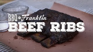 BBQ with Franklin Beef Ribs [upl. by Ireland]