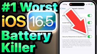 iOS 165 Battery Saving Tips That Actually Work On iPhone [upl. by Assennej619]