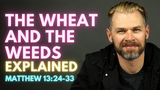 The WHEAT and the WEEDS parable explained  MATTHEW 132433 [upl. by Kerad]