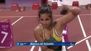 Athletics  Womens 100m  T53 Final  London 2012 Paralympic Games [upl. by Anahsat660]