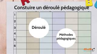 Construire un déroulé pédagogique [upl. by Ijuy20]