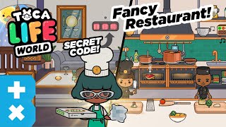 Secret Code at the Fancy Restaurant in Toca Life World [upl. by Aramal]