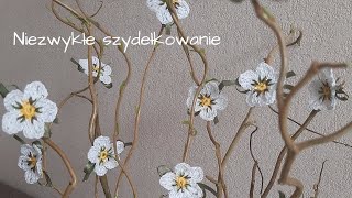 Jabłonkowe kwiatki na szydełku flowers crochet tutorial No 2 [upl. by Sharp]