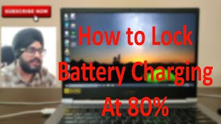 How to Lock Battery Charging at 80 in any Acer Laptop 🔥 [upl. by Nehgam]