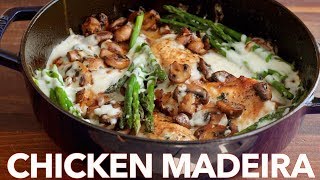 Creamy Chicken Madeira  Cheesecake Factory Copycat Recipe [upl. by Boar799]