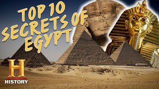 TOP 10 SECRETS OF ANCIENT EGYPT  History [upl. by Iramaj]