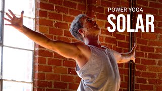 Power Vinyasa Flow SOLAR  Day 13  EMPOWERED 30 [upl. by Zippora]