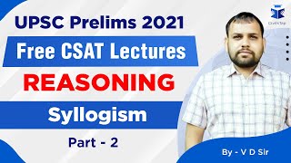 FREE Intensive CSAT Revision  UPSC Prelims 2021  Reasoning Day 14 [upl. by Wolgast]