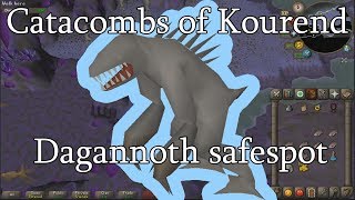 OSRS Catacombs of Kourend Dagannoth Safespot [upl. by Sheff712]