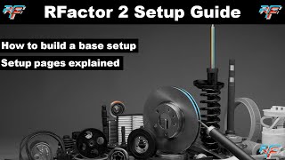 RFactor2 how to build a basic setup SetupGuideGTEGT3 [upl. by Leahey]