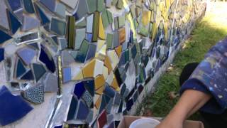 How to Attach Tiles for a Mosaic [upl. by Seadon]