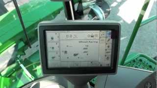 John Deere Flex Draper Calibration  Rigid Mode [upl. by Yelsew333]